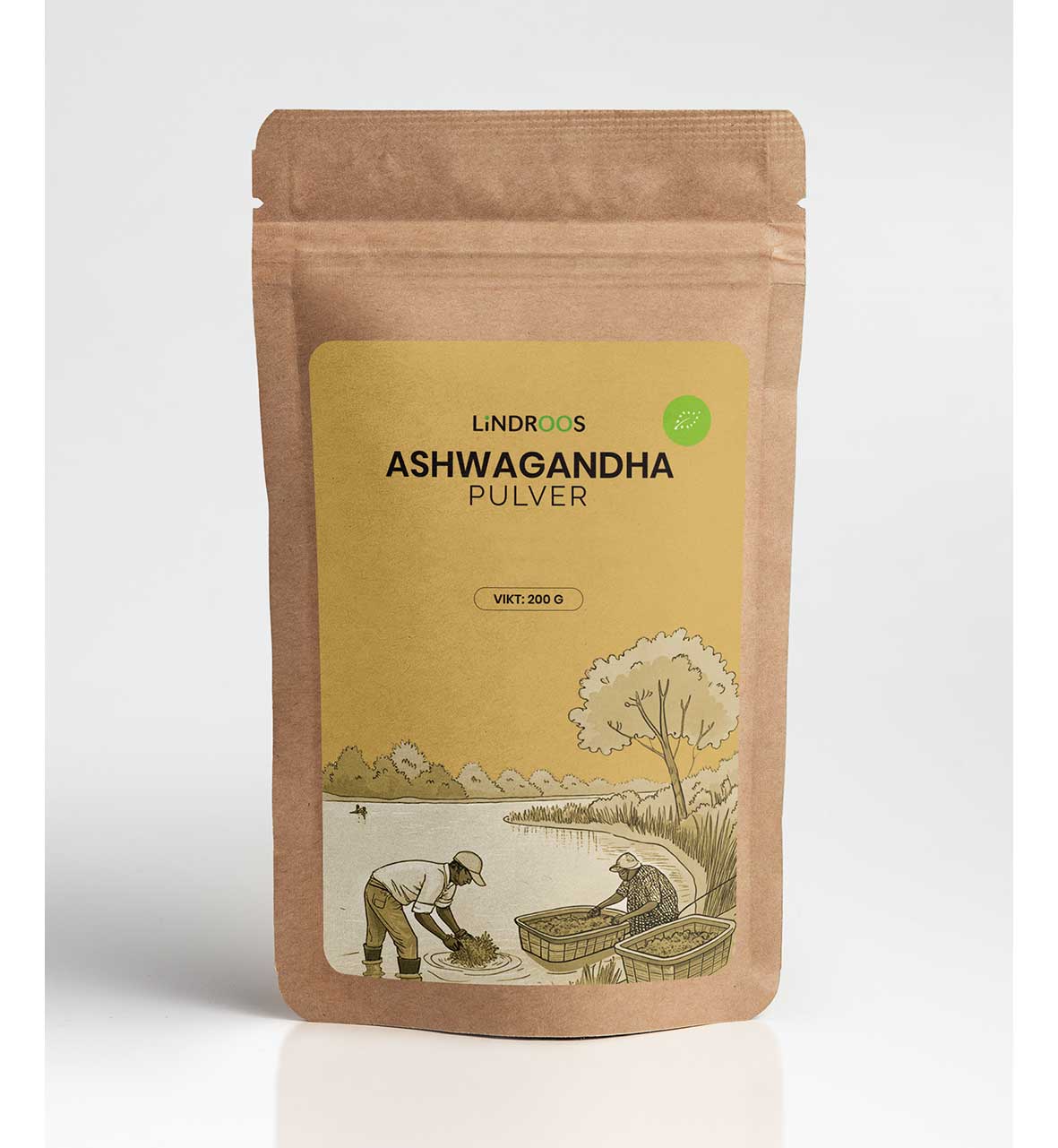 Ekologiskt Ashwagandha Pulver