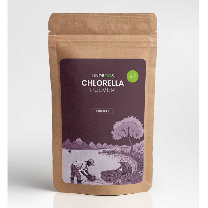 Ekologiskt Chlorella Pulver