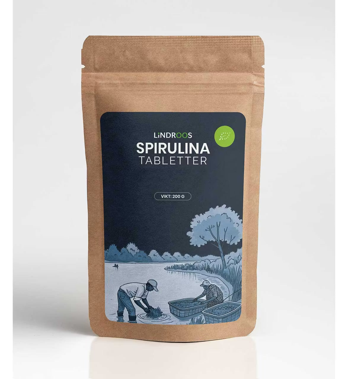 Spirulina - Tabletter EKO (200 st)